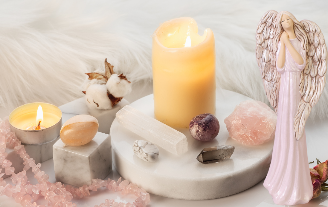 kolo roka-rituál-oltárik-očista