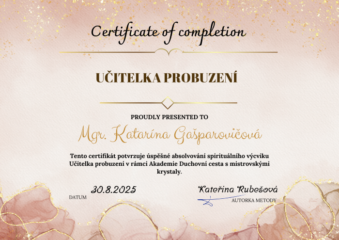 Učiteľka prebudenia