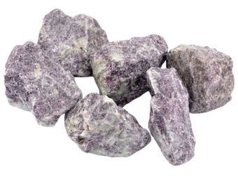 Lepidolit raw