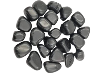 Obsidian tromlovany