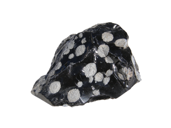 Obsidian vločkový