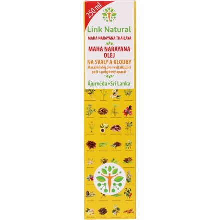  Masážny olej Maha Narayana 250 ml