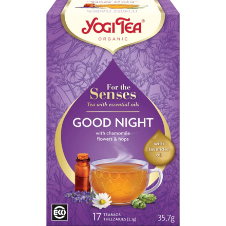 Good Night, porciovaný čaj, 17 vreciek