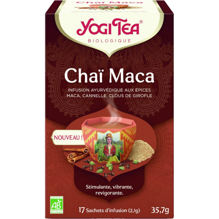Maca Chai, porciovaný čaj, 17 vreciek
