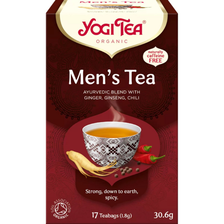 Men’s Tea, porciovaný čaj, 17 vreciek