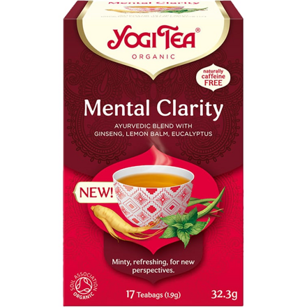 Mental Clarity, porciovaný čaj, 17 vreciek