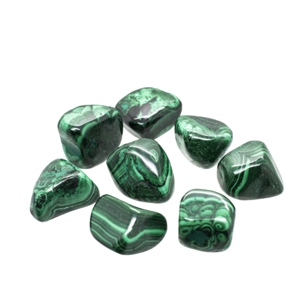 Tromel Malachit 3 - 4 cm