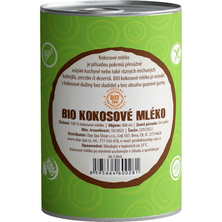 Bio Kokosové mlieko 400 ml