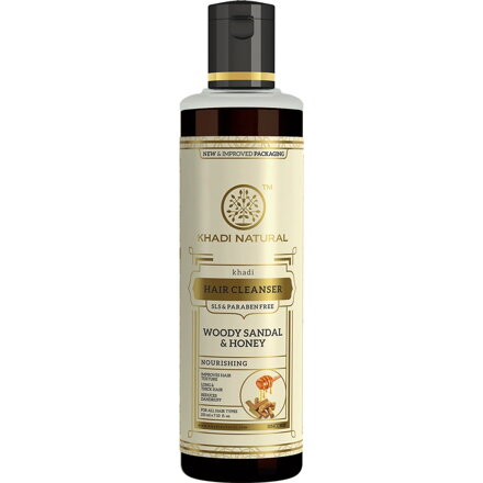 Bylinný vlasový šampón Drevitý santal & Med 210 ml