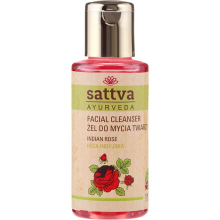 Pleťový čistiaci gél s indickou ružou 100 ml
