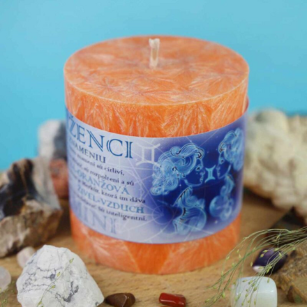 Blíženci – zverokruhová sviečka k znameniu, 315 g