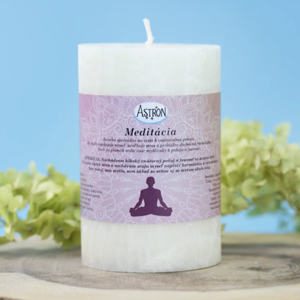 Meditačná sviečka - palmová 10 cm