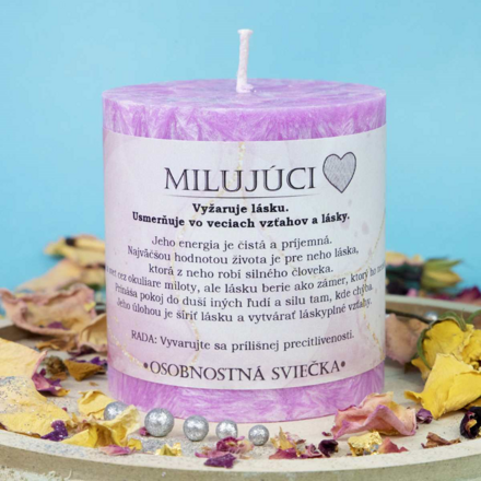 Milujúci – Sviečka osobnosti