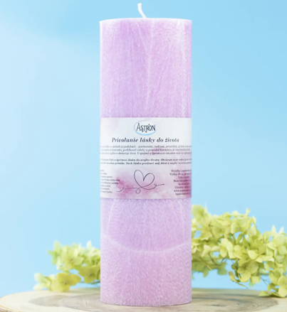 Rituálna sviečka – Privolanie lásky do života
