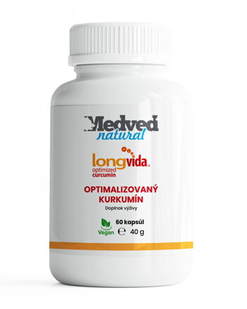 LongVida® optimalizovaný kurkumín 60 kapsúl