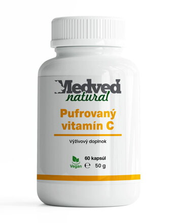 Vitamín C pufrovaný 60 kapsúl