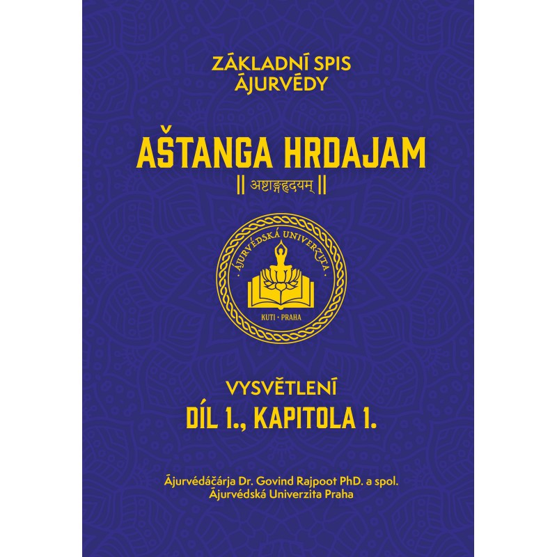 AŠTANGA HRDAJAM - vysvětlení Díl 1., Kapitola 1. AŠTANGA HRDAJAM - vysvětlení Díl 1., Kapitola 1.
