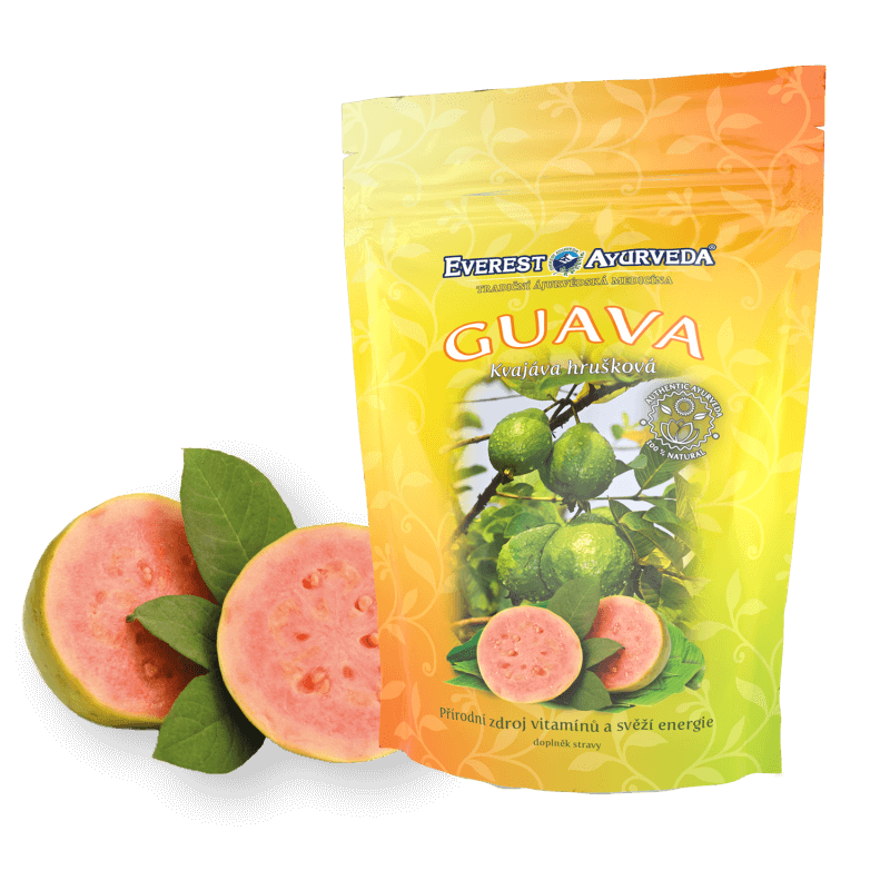 GUAVA plod Vitamín C, A & vláknina GUAVA plod Vitamín C, A & vláknina