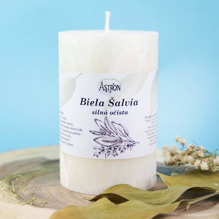 Sviečka Biela šalvia Sviečka Biela šalvia