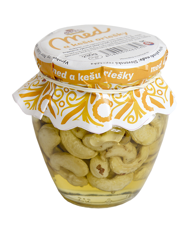 Med a kešu orechy 230 g Med a kešu orechy 230 g